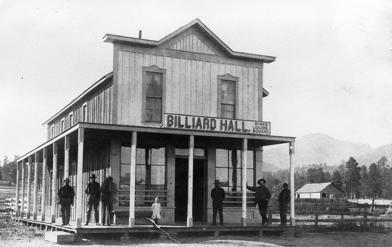 Photo of F.R. Nellis Billiard Hall