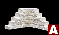 Standard Wall - 90 Degree - Inside Detail