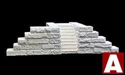 Standard Wall - Stone Staircase