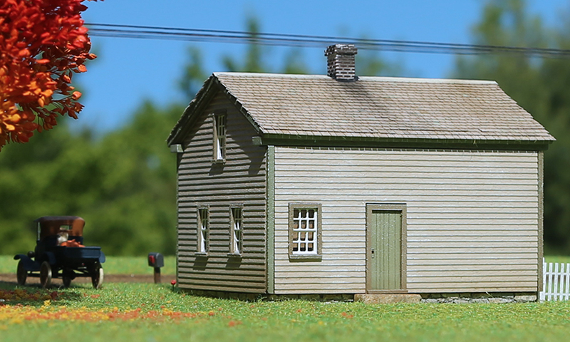 Model of Pioneer Home