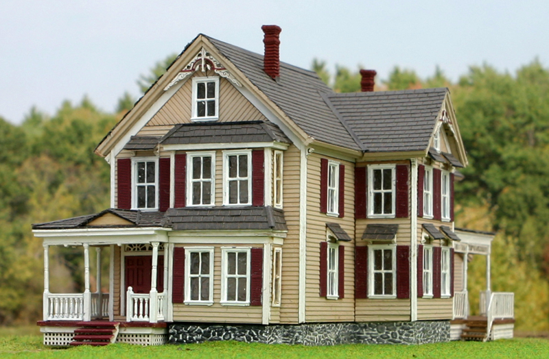 Model of Kims Victorian House
