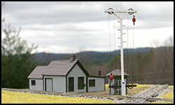 Whitfield Junction Ball Signal, Shanty, and Section House
