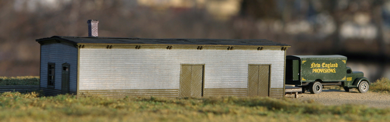 Model of Maine Central Freight House