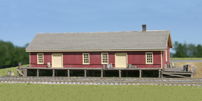 Phtoto of build up freight house kit